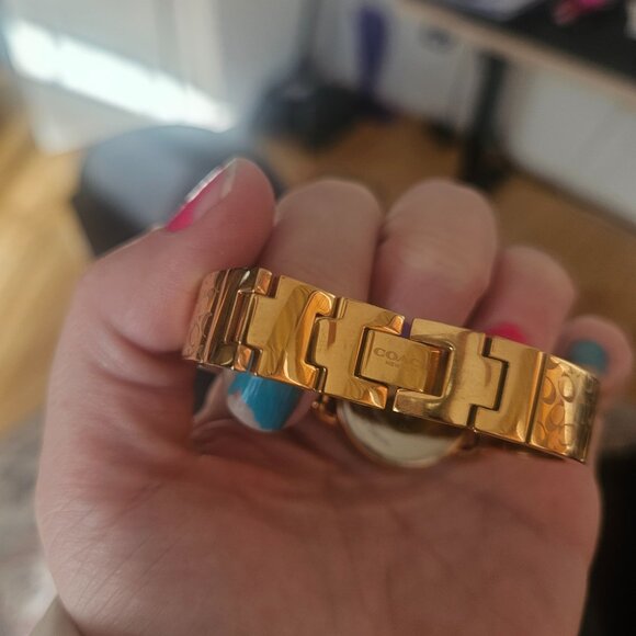 Rose gold like jew coach watch main image 5